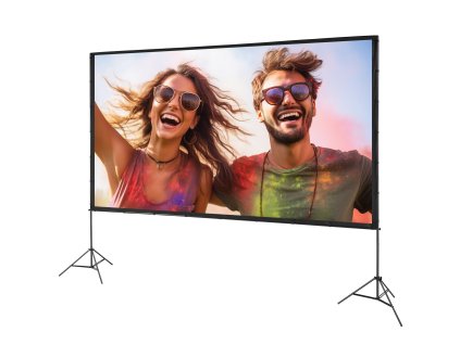 Projekčné plátno so statívom 150 inch 16:9 4k/1080p vonkajšie