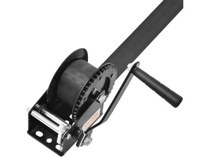 Ručný navijak 544,3 kg, polyesterový popruh 701 cm, dvojcestná západka