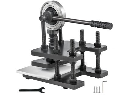 Ručný vysekávací lis na kožu 180×120mm pre rôzne materiály s pákou