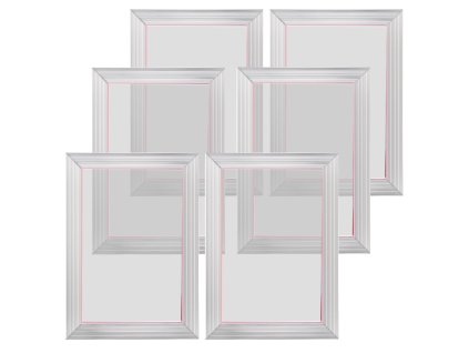 Sada na sieťotlač rámov so sieťovinou 25.4×35.6 cm 156 count mesh 6pcs