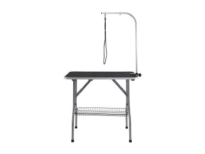 Stôl na strihanie psov s ramenom a svorkou 915×610mm, nosnosť 149,7 kg