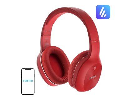 Edifier W800BT Plus vezeték nélküli fejhallgató, aptX (piros)