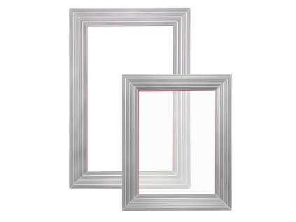 Sieťotlačová sada 2 ks hliníkových rámov 8×10/10×14in, 110 mesh