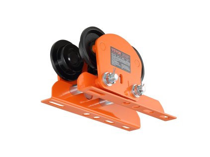 Vozík pre zdvihák 998 kg/1 ton, dvojkolesový, šírka 6.8–11 cm