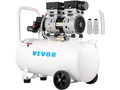 Vzduchový kompresor 41.6 L, 1 HP (750W), bezolejový, prenosný, 8 bar