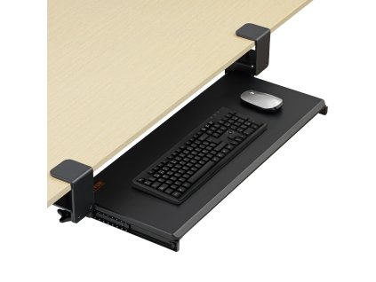 Zásuvka na klávesnicu pod stôl, výsuv 26.8×11 inch, c svorka