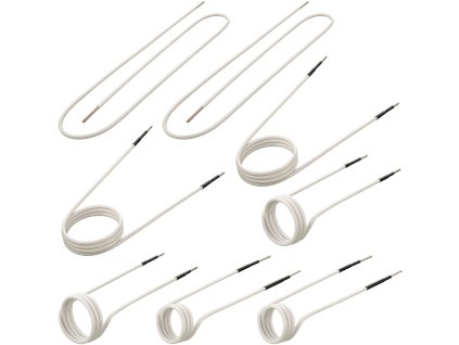 Indukčné cievky 8 ks, bezplameňové, flexibilné na skrutky a matice