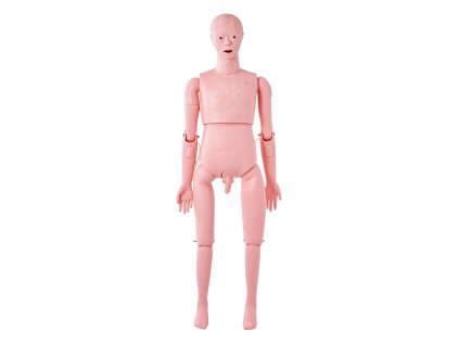 Manekýn pre ošetrovateľstvo, mužský, životná veľkosť, PVC, anatomický