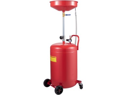 Mobilný zberač oleja 80 L, vzduchom poháňaný, nastaviteľná výška