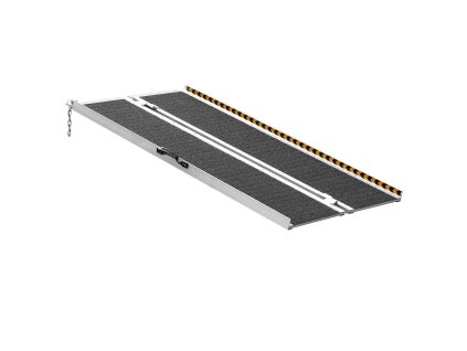 Nájazdová rampa 152 cm nosnosť 363 kg hliníková, protišmyková