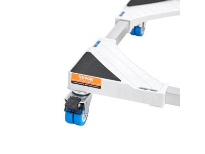 Nastaviteľný podstavec pod práčku a chladničku 381–615 mm s kolieskami