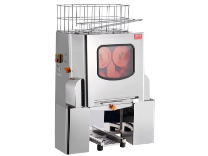 Odšťavovač na pomaranče 120W automatický 20 ks/min nerezový kryt