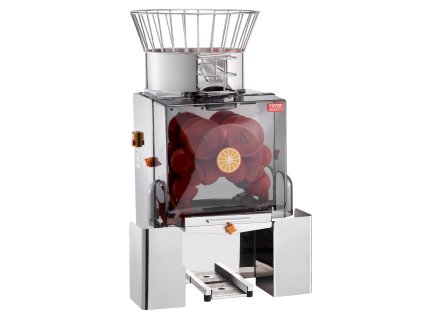 Odšťavovač na pomaranče 120W, 25 ks/min, nerez, 2 nádoby na šupky