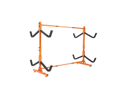 Stojan na 4 kajaky, polstrované ramená, nastaviteľný, nosnosť 220LBS