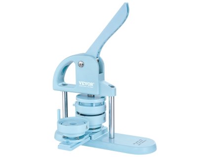 Strojček na gombíky 3 v 1, 25/32/58 mm, s 300 dielmi, modrý