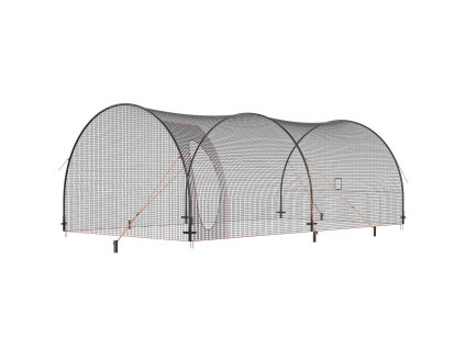 Tréningová klietka na odpaľovanie so sieťou a rámom 22FT prenosná