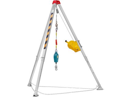 Trojnožka pre stiesnené priestory, 1179 kg, 2.43 m nohy, 30 m kábel