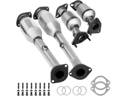 Výfukový zvod 4.0L 05–11 skrutky a tesnenie Frontier/Xterra/Pathfinder