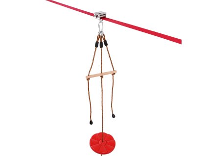 Zipline sada pre deti a dospelých 65 ft, nosnosť 500 lb, s postrojom