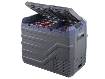 Autochladnička 40 L, dvojzónová, -4℉-68℉, 12/24V DC, 100-240V AC