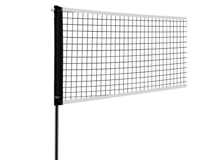 Badmintonový prenosný vonkajší set s tyčami, 4 rakety, 3 košíky