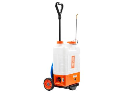 Batohový postrekovač s nádržou 15 L, rozsah tlaku 0-94 PSI, s popruhmi