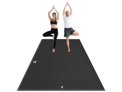 Cvičebná podložka protišmyková na jogu a pilates do posilňovne 3×1.8 m