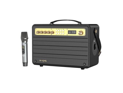 Vezeték nélküli Bluetooth hangszóró W-KING K6S 100W (fekete)