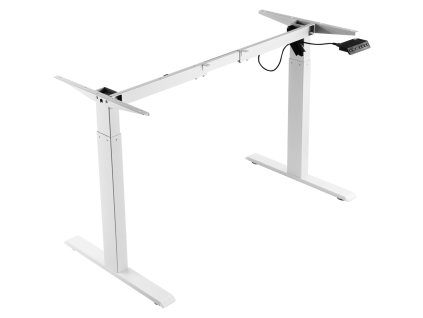 Elektrický stojací rám stola výška 70–117 cm × dĺžka 95–158 cm