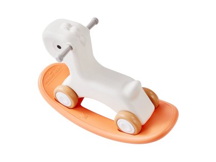 Hojdací koník 3v1 pre 1–3 roky, 4 kolieska, nosnosť 80 lbs, hdpe