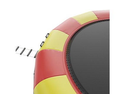 Nafukovacia trampolína na vodu 17 ft, 5-stupňový rebrík a pumpa