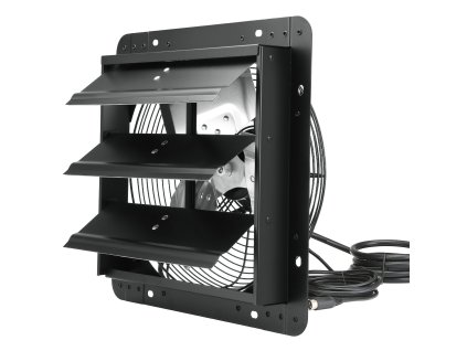 Odťahový ventilátor so žalúziou 305 mm 904 CFM EC-motor regulácia T/V