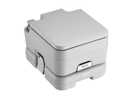 Prenosné WC do kempu, 3.2 Gal nádrž, tlačidlové splachovanie, s taškou