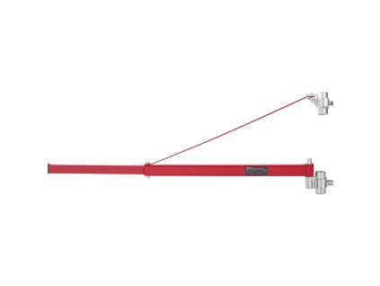 Rameno pre elektrický navijak, nosnosť 600 kg, oceľové, 180° otočné