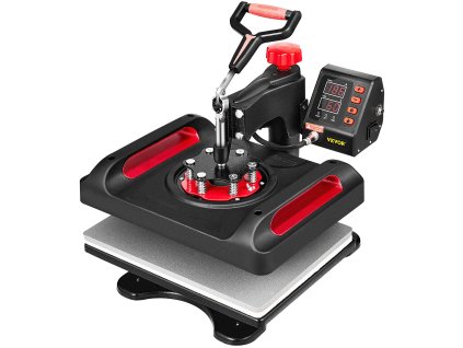 Sublimačný lis 15 × 12 inch / 38.1 × 30.5 cm, súprava 11 v 1