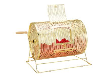 Tombolový bubon 16.1×Ø12 inch, mosadzné prevedenie, pojme 5000 lístkov