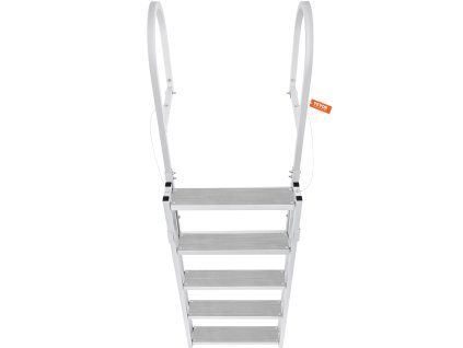 Vysúvací rebrík na loď 5 stupňov, 350 lbs, 4'' stupeň, 66.9''-78.9''
