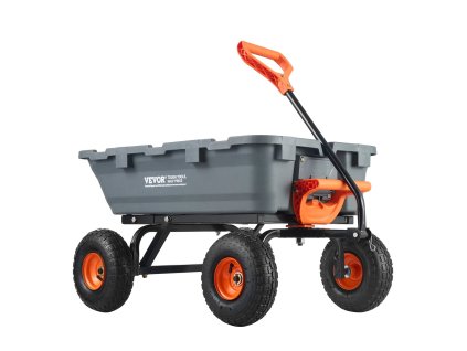 Záhradný vyklápací polyetylénový vozík 800 lbs/363.6 kg 10"/25.4 cm