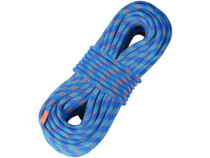 Dynamické lezecké lano 10,2 mm, 50 m (164 ft), 25 kN, oceľové karabíny