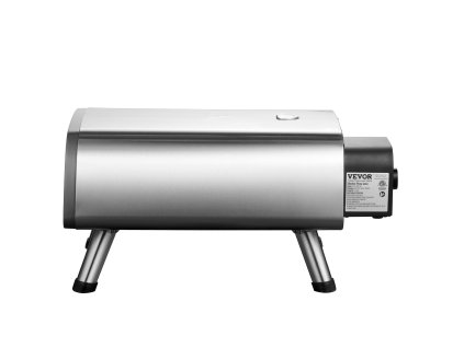 Elektrická pizza pec 12" stolná, nerez, kameň a špachtľa, do 850°F