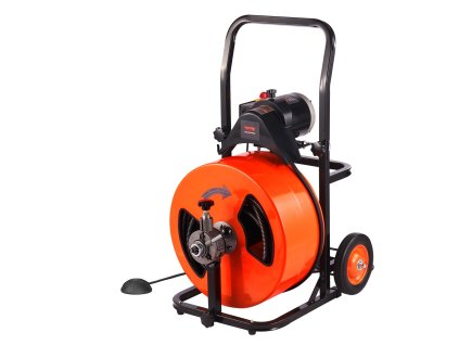 Elektrický čistič odtokov 30.5m × 19mm automatické podávanie