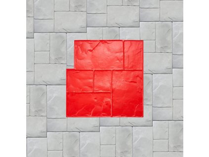 Forma na textúrovanie betónu 61×61 cm polyuretánová podložka