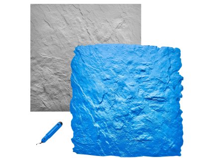 Forma na textúru betónu 24×24 in polyuretán bezšvová kamenná dlažba