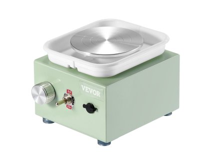 Mini točivý kruh 0–320rpm, odnímateľná miska, 2 platne 2.56in×3.94in