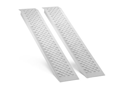 Prenosné nájazdy, 2 ks 1200×215 mm hliník 399.2 kg s dierami