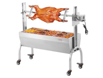 Rotačný špíz na gril a pečenie prasaťa, jahňaťa, kurča 52W 89.8 kg