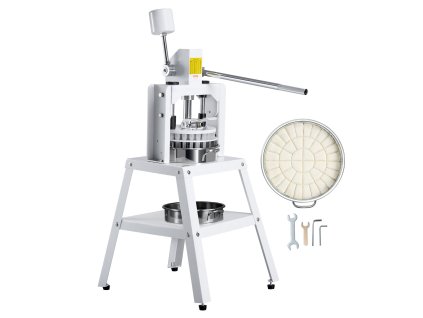 Ručný delič a okrúhľovač cesta, 40 kusov, 1.06–4.94 oz, 304 nerez