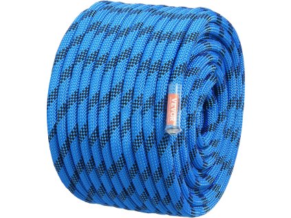 Statické lezecké lano 12.7mm 38m(125ft) 30kn s oceľovými karabínami