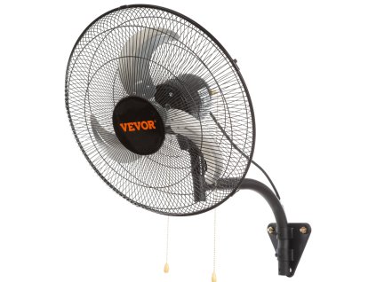 Stenový ventilátor 17.5 inch 4000 CFM 3 rýchlosti čierny na dielne