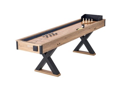 Stôl na shuffleboard a bowling 2 v 1, dĺžka 274,3 cm, kompletný set